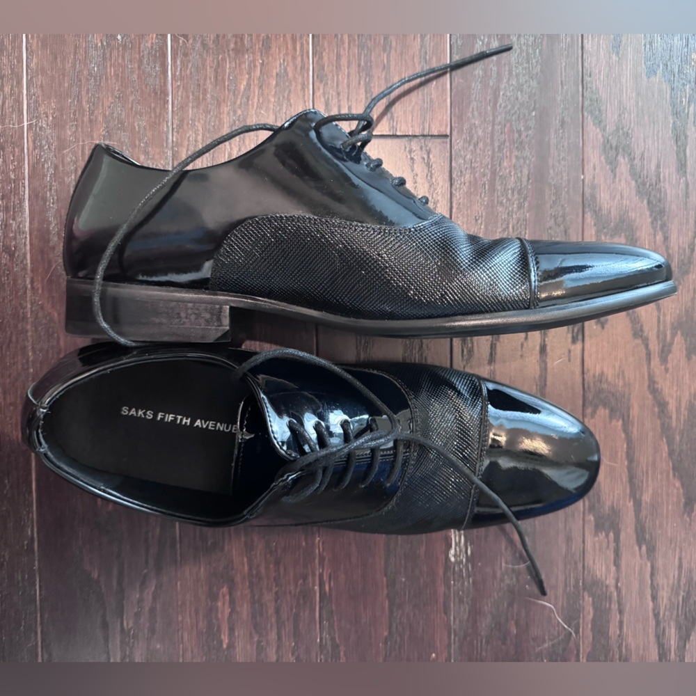 Men’s Leather Dress Shoes 10 Saks Fift Avenue